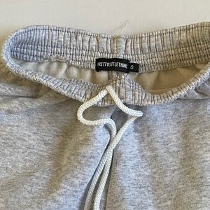 Pretty little thing grey joggers/sweatpants